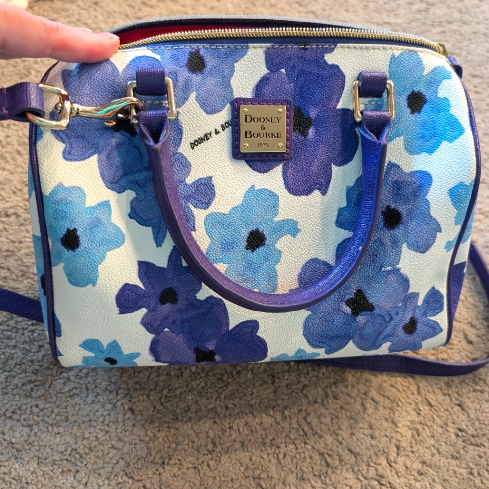 Dooney and Bourke Floral Watercolor